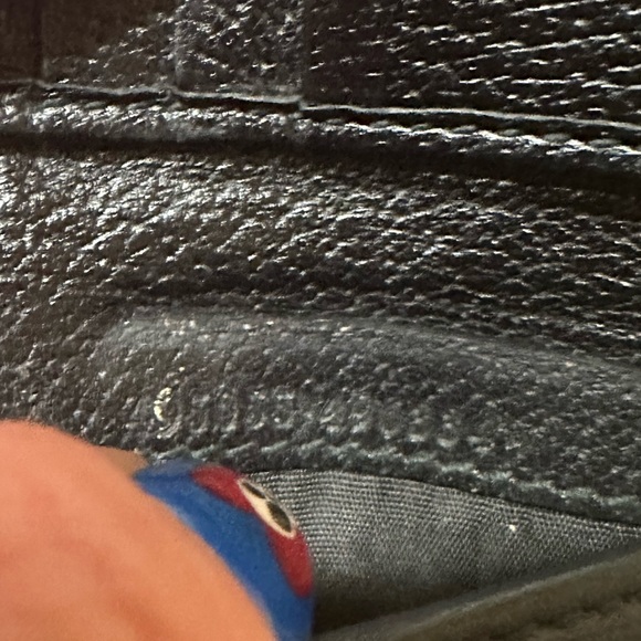 GUCCI Bee & Star Bifold Wallet Black leather - Picture 9 of 10